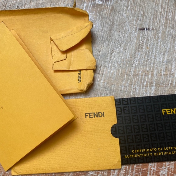 CLASSIC Fendi Pequin Borsa Hobo Shoulder Bag Pequin Stripes w/Authenticity Card - Picture 2 of 16
